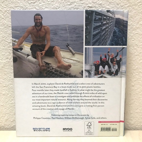 Book Hardcover: Plastiki: Across The Pacific on Plastic.NWT - Picture 2 of 9